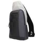 Piquadro Gray Fabric Backpack